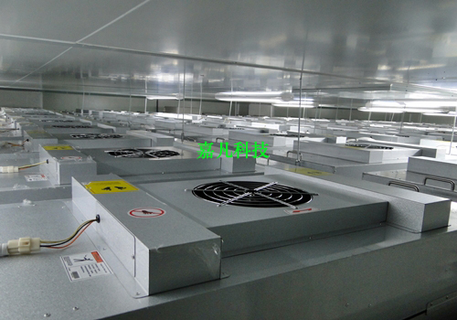大批ffu空气净化器应用于我司洁净室项目